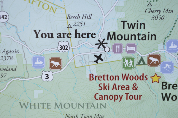 Twin Mountain, NH - "You Are Here"